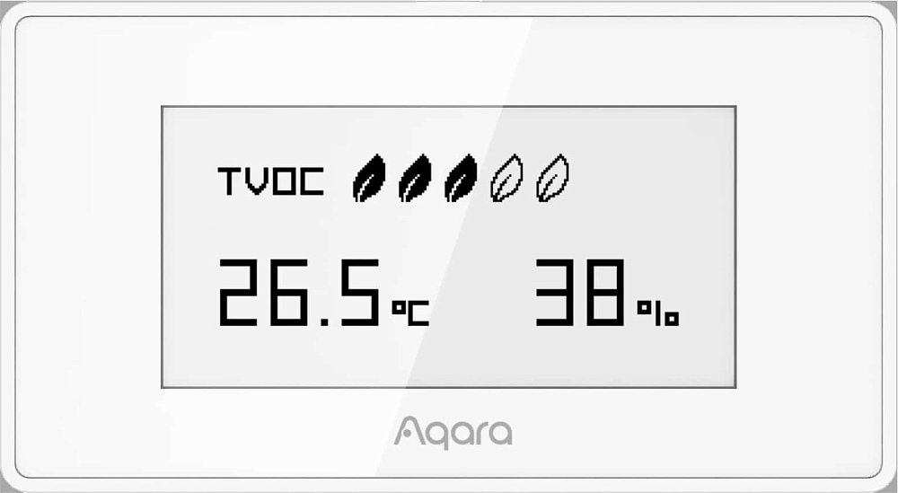 AQARA Монитор качества воздуха TVOC, модель AAQS-S01 - фото 1
