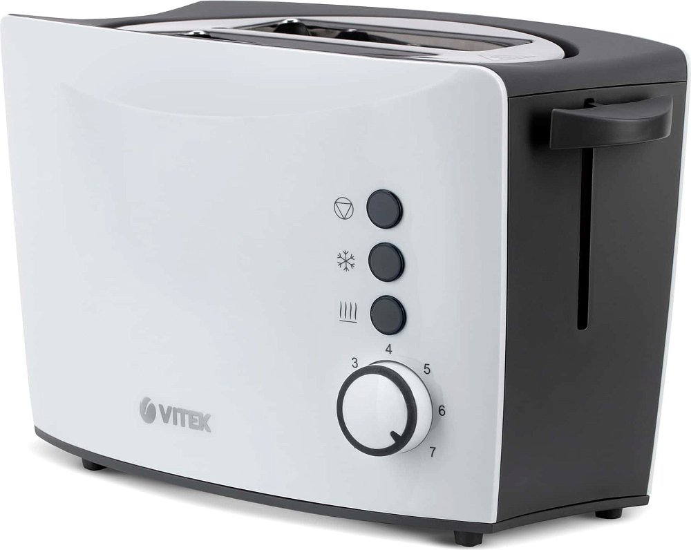 Тостер Vitek VT-7166 белый - фото 4