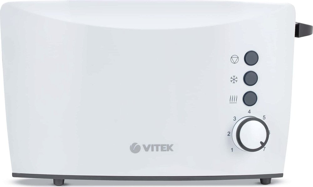 Тостер Vitek VT-7166 белый - фото 2