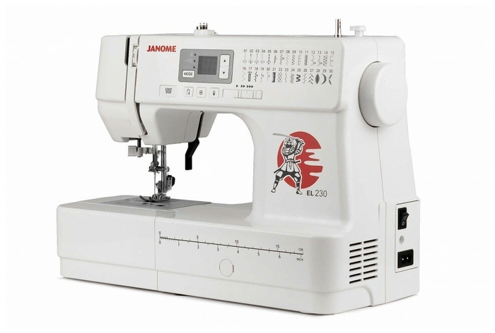 Швейная машинка Janome EL-230 белая - фото 2