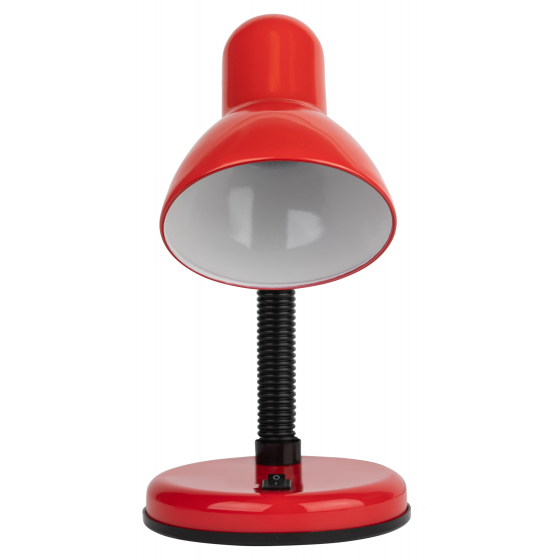 Настольный светильник ЭРА Б0022332 N-120-E27-40W-R красный - фото 3