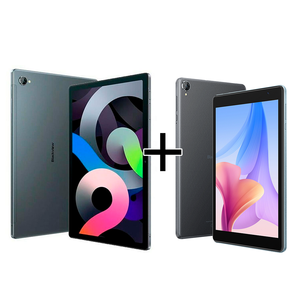 Планшет Blackview Tab 15 PRO 8/256GB Space Gray + Планшет BlackView Tab 5 3/64 Space Gray
Планшет Blackview Tab 15 PRO 8/256GB Space Gray + Планшет BlackView Tab 5 3/64 Space Gray