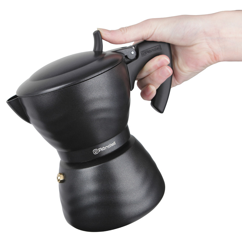 Гейзерная кофеварка Rondell Walzer RDA-432 черная - фото 3