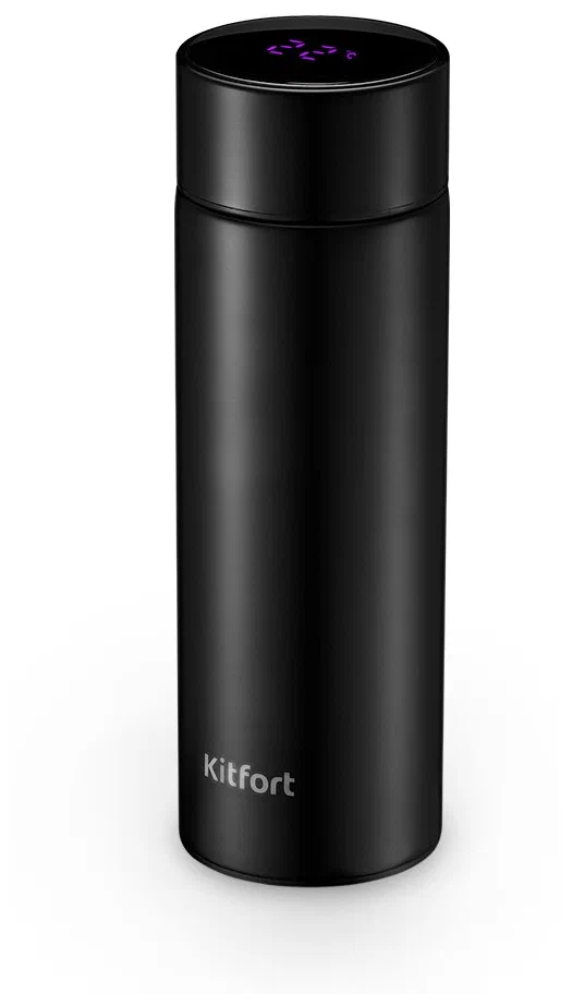 Термос Kitfort КТ-1220 черный, 0.35 л - фото 1