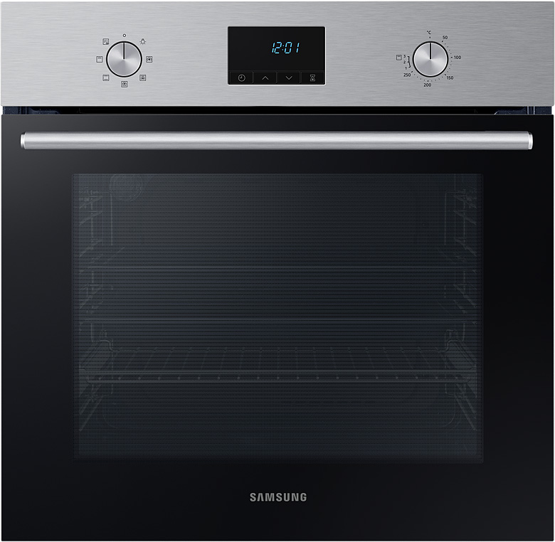Встраиваемый духовой шкаф Samsung NV68A1145RS/WT серебристый - фото 1