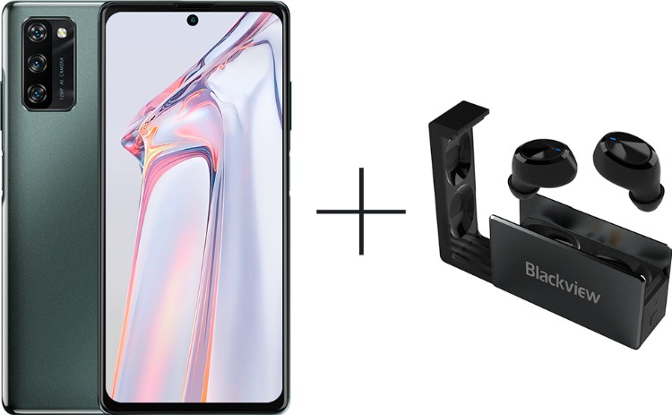Смартфон Blackview A100 6/128Gb Graphite Gray + Наушники Blackview TWS BT AirBuds 2 Black
Смартфон Blackview A100 6/128Gb Graphite Gray + Наушники Blackview TWS BT AirBuds 2 Black