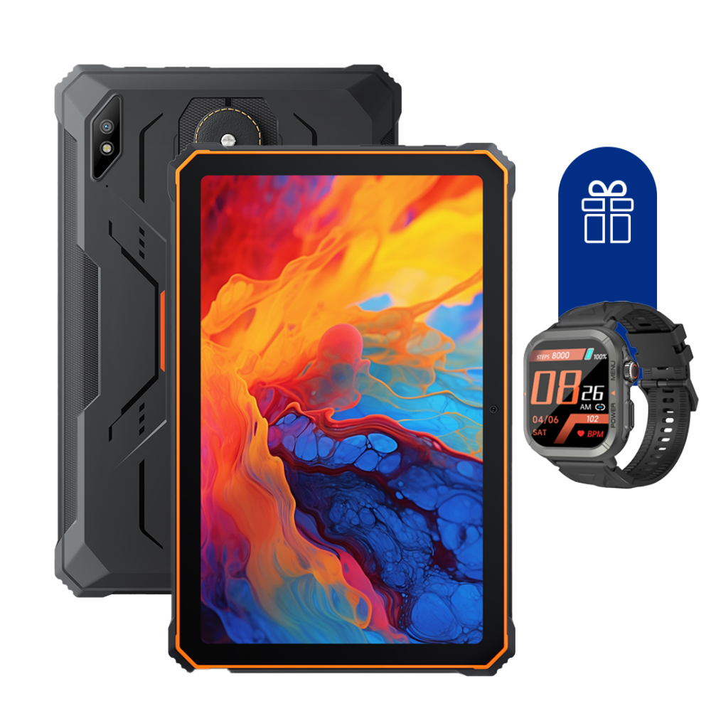 Планшет Blackview Active 8 Pro 4G 2K 10.36" 8/256GB Black Orahg + Смарт часы Blackview W30 Black
Планшет Blackview Active 8 Pro 4G 2K 10.36" 8/256GB Black Orahg + Смарт часы Blackview W30 Black