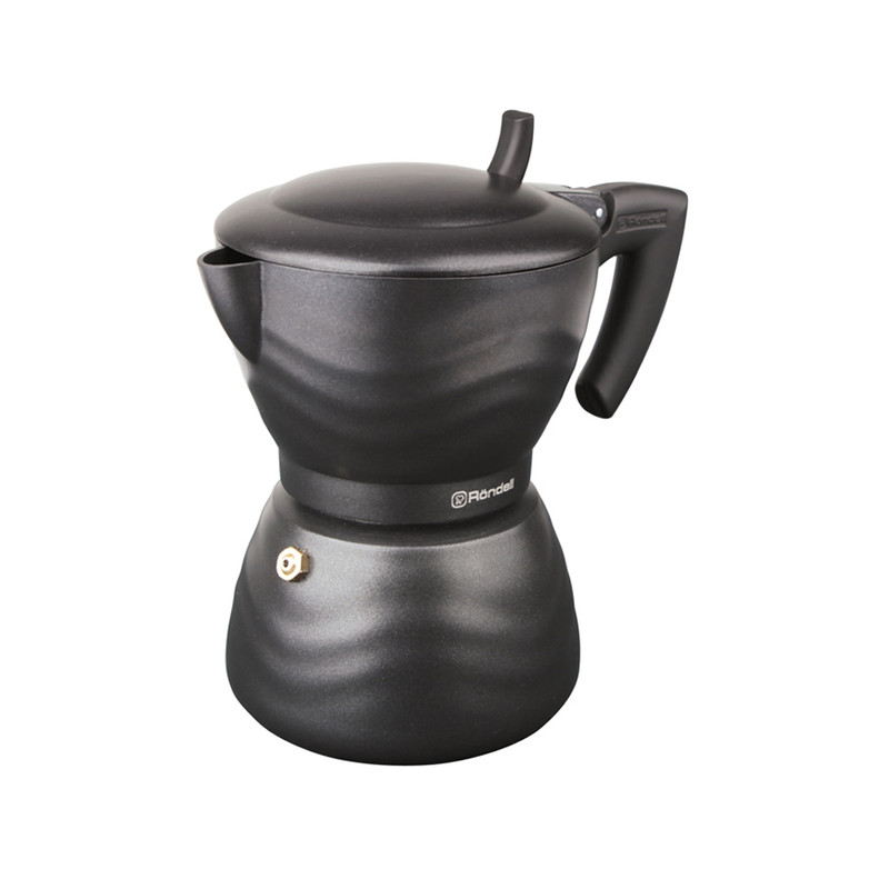 Гейзерная кофеварка Rondell Walzer RDA-432 черная - фото 1