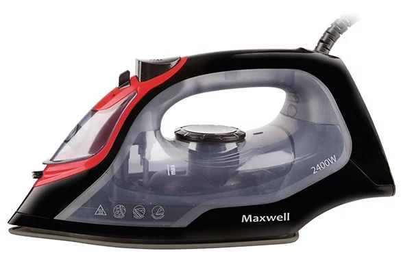 Утюг Maxwell MW-3034 черный - фото 1