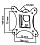Кронштейн настенный Walfix R-200B (15" - 26") - микро фото 4