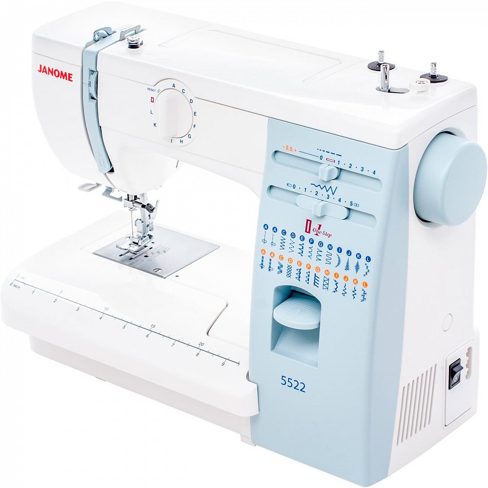 Швейная машинка Janome 5522 белая - фото 4
