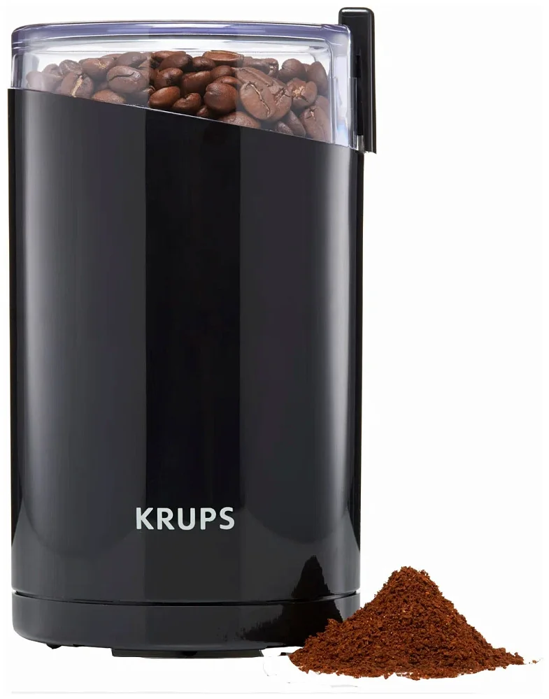 Кофемолка Krups F2034232 черная - фото 5
