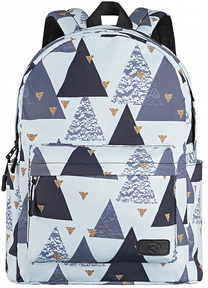 Рюкзак для ноутбука 2E-BPT6114WT 2Е, TeensPack Triangles, белый - фото 1