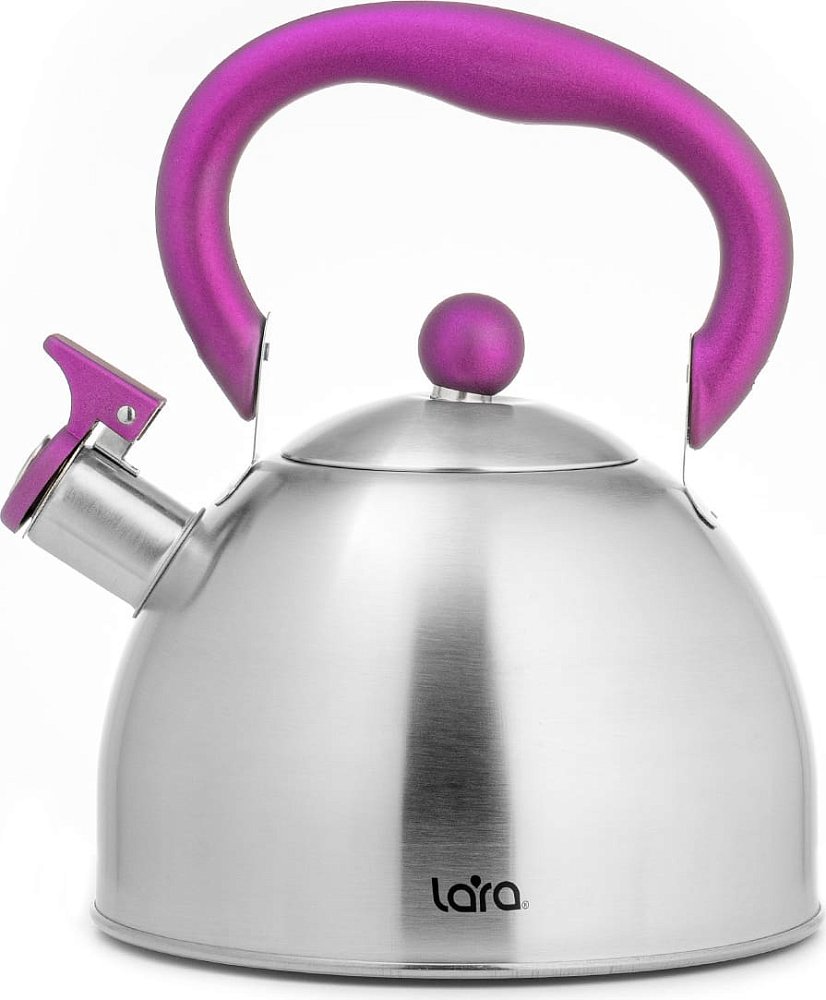 Чайник со свистком LARA LR00-62 матовый - фото 1