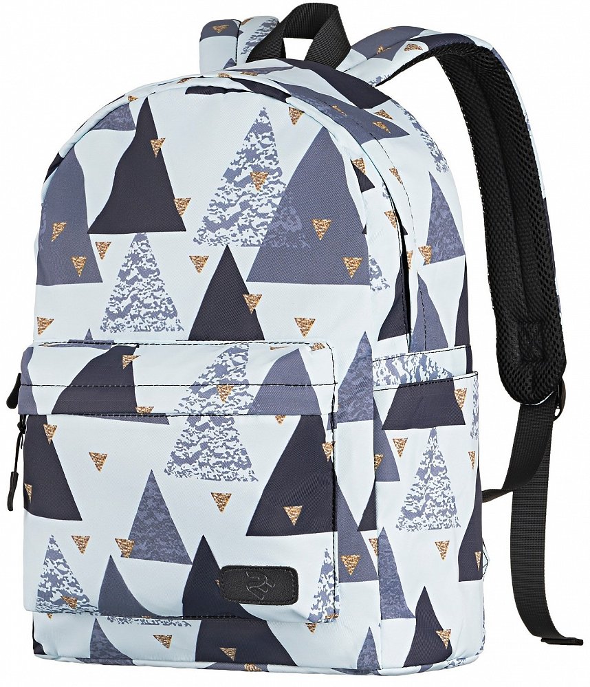 Рюкзак для ноутбука 2E-BPT6114WT 2Е, TeensPack Triangles, белый - фото 2