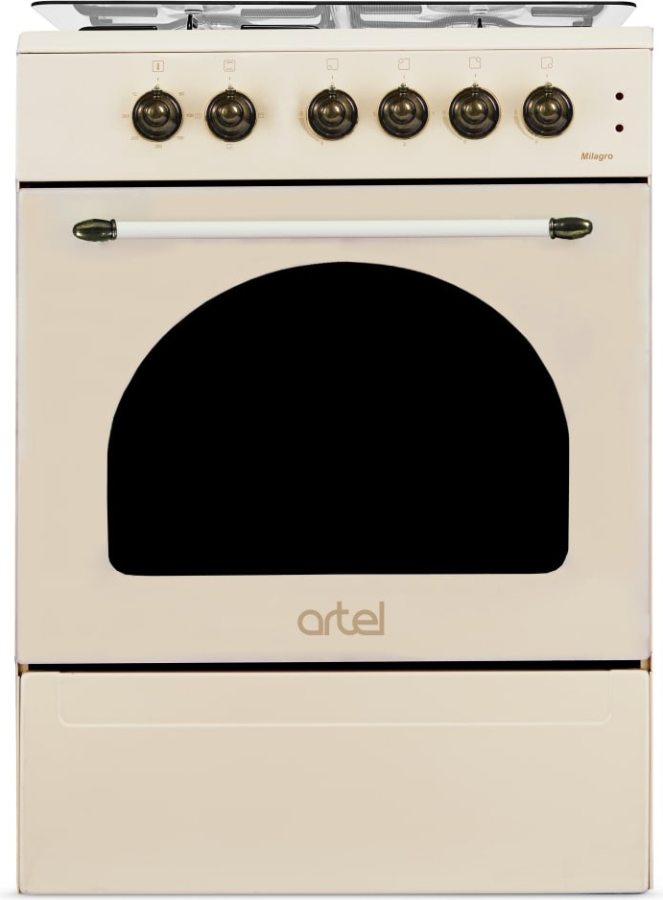 Комбинированная плита Artel MILAGRO 10-E бежевая KZ: купить в интернет ...