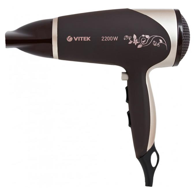 Фен Vitek VT-2327 CL коричневый/серебристый: купить в интернет магазине ...