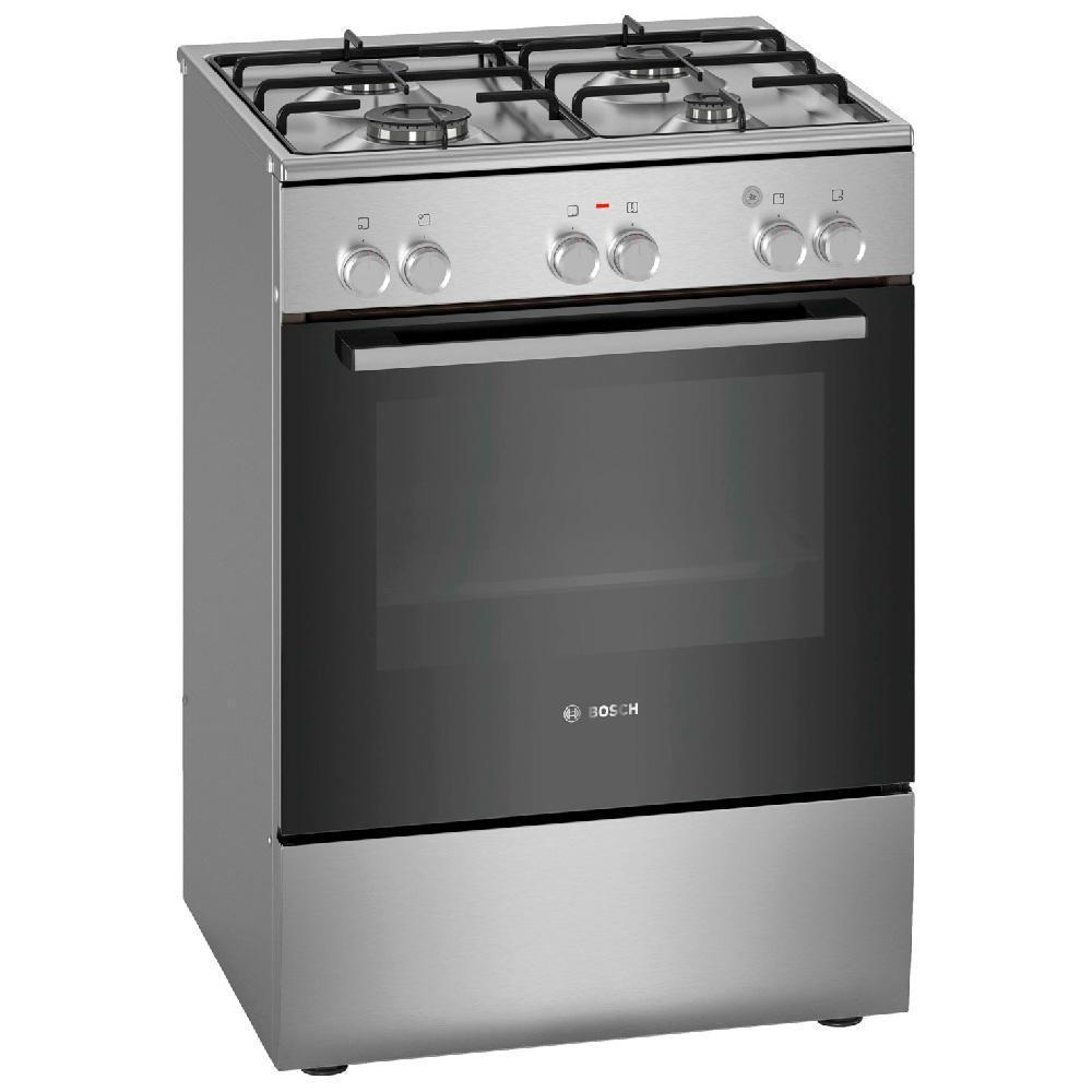 

Газовая плита Bosch HXA050B50Q серебристая
