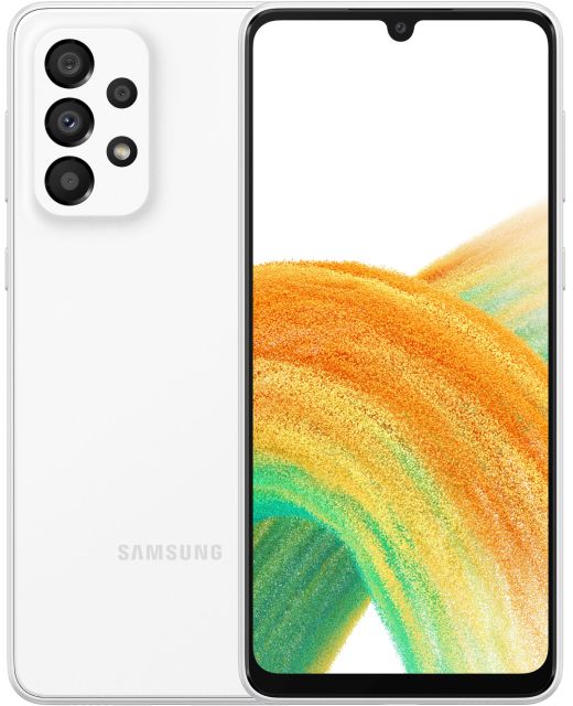 Смартфон Samsung Galaxy А33 6/128Gb White - фото 1
