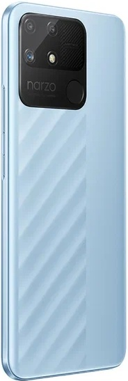 Смартфон Realme Narzo 50A 4Gb 128Gb (Oxygen Blue) Синий + Весы realme Smart Scale RMH2011 White - фото 8