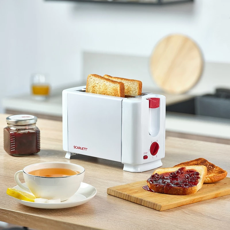 Тостер Scarlett SC-TM11013 белый - фото 4