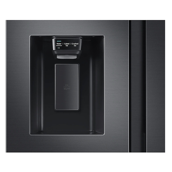 Холодильник Samsung RS64R5331B4/WT черный - фото 5