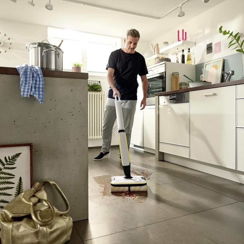 Аппарат для мытья пола Karcher FC 7 Cordless белый - фото 3