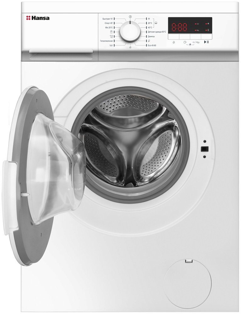 Стиральная машина Hansa WHE8140WL + Утюг Braun SI3030PU - фото 4