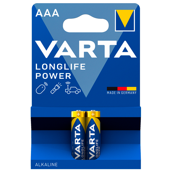 Батарейки Varta High Energy Micro 1.5V-LR03/AAA 2 шт