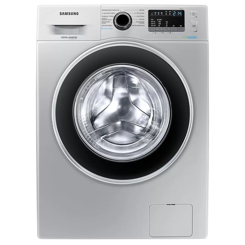 

Стиральная машина Samsung WW60J42E0HS/LD серебристая