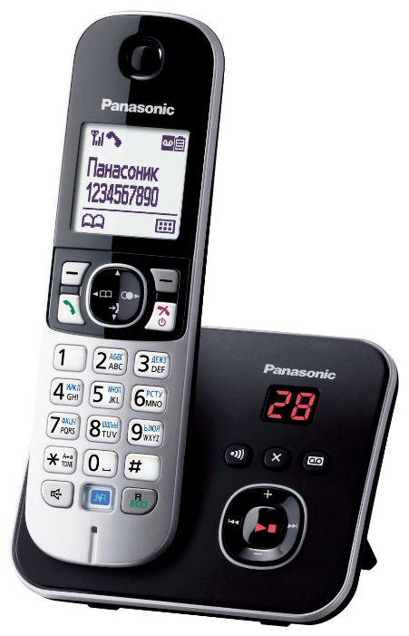 Телефон Panasonic KX-TG6821CAB - фото 2