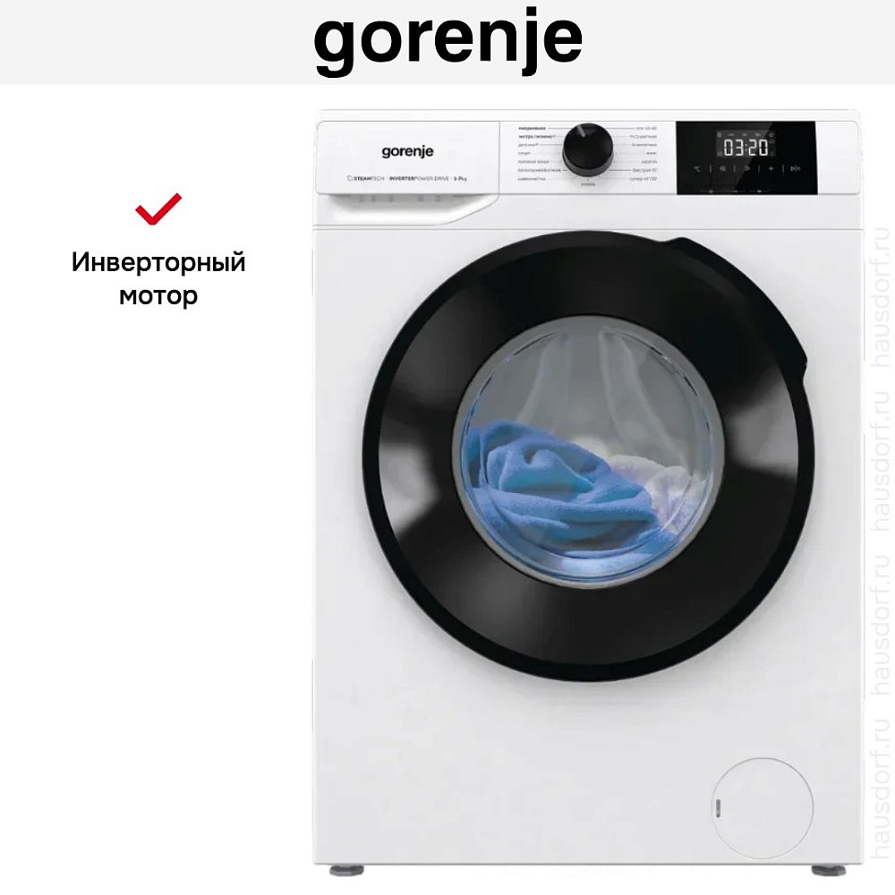 Стиральная машина Gorenje W1NGPI72SBS/C + Чайник Gorenje K17TRDW - фото 8 Стиральная машина Gorenje W1NGPI72SBS/C + Чайник Gorenje K17TRDW - фото 8