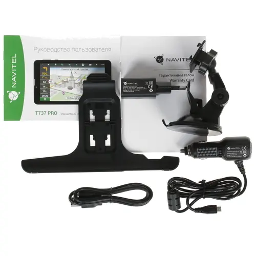 Навигатор GPS Navitel портативный T737 Pro черный - фото 11