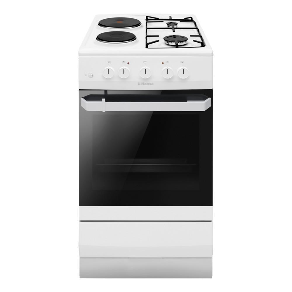 

Комбинированная плита Hansa FCMW53050 белая