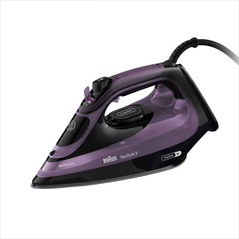 

Утюг BRAUN SI9661VI фиолетовый