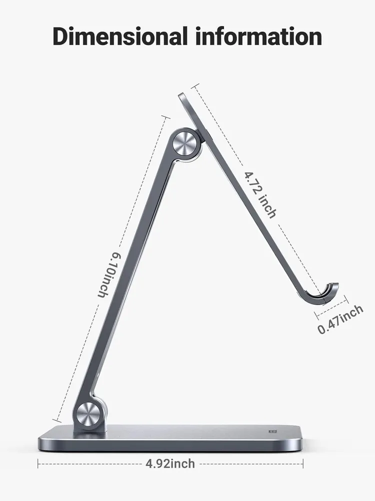 Подставка-держатель для телефона UGREEN LP134 Metal Tablet Stand,40393