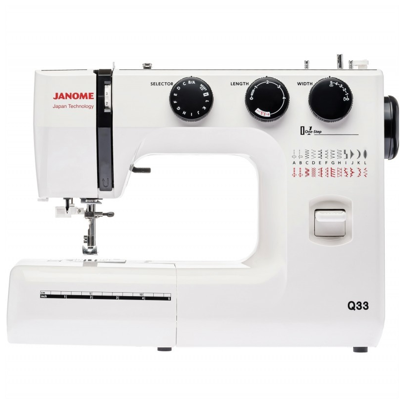 Швейная машинка Janome Q-33 белая - фото 1