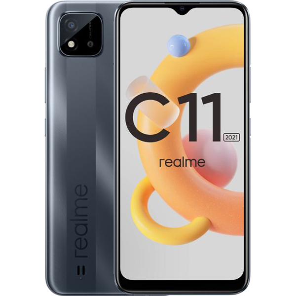 Смартфон Realme C11 2021 2/32Gb Gray - фото 1