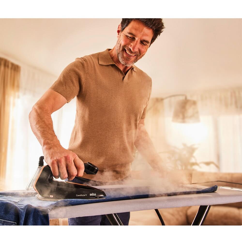 Гладильная система Braun IS9090BK + Гладильная доска Braun IB3001BK - фото 7 Гладильная система Braun IS9090BK + Гладильная доска Braun IB3001BK - фото 7