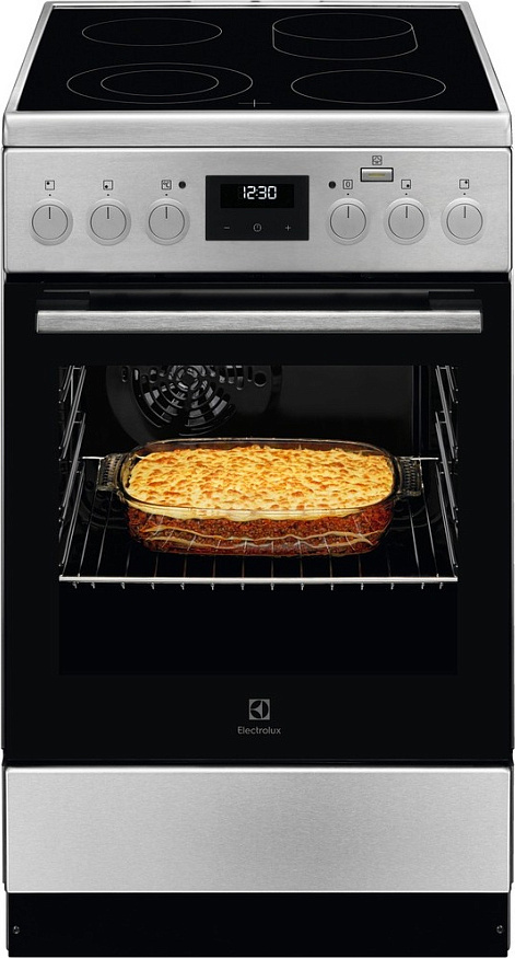 

Плита электрическая Electrolux RKR560205X серебристая