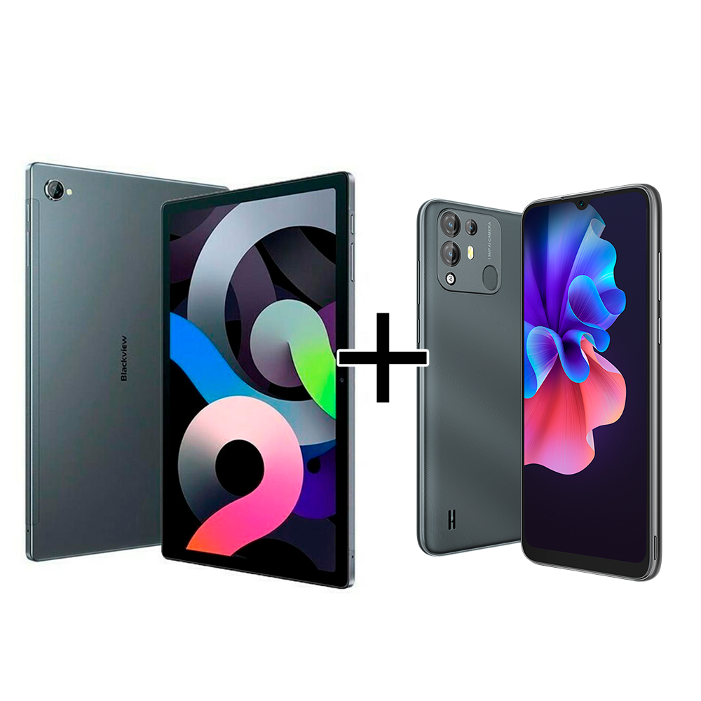 

Планшет Blackview Tab 15 PRO 10.51" 8/256GB Space Gray + Смартфон Blackview A55 Pro 4/64GB Black