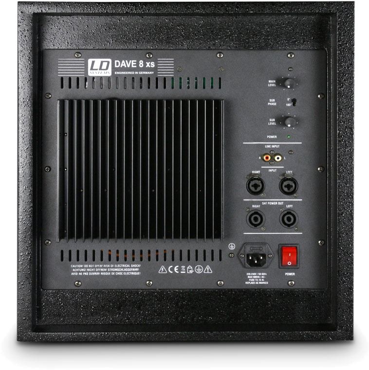 Караоке-система X-star Karaoke Box + колонки LD Systems DAVE 8 XS черная