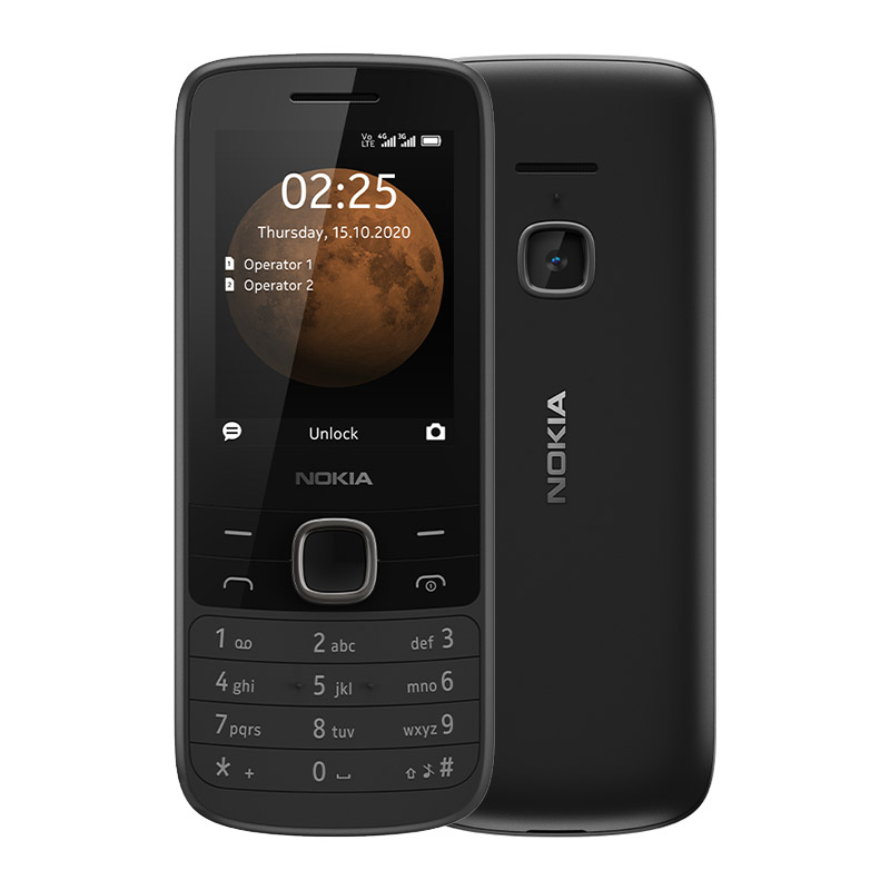 Мобильный телефон NOKIA 225 DS TA-1276 черный