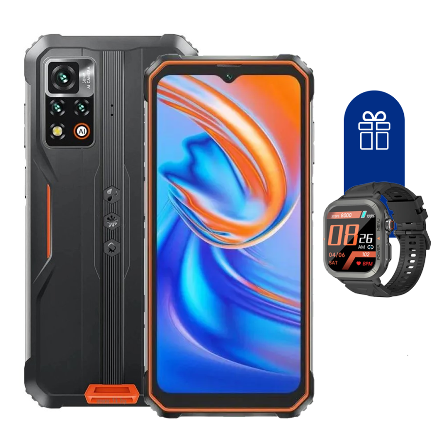 Смартфон Blackview BV9200 8/256G Orange + Смарт часы Blackview W30 Black:  купить в интернет магазине | Tgrad.kz