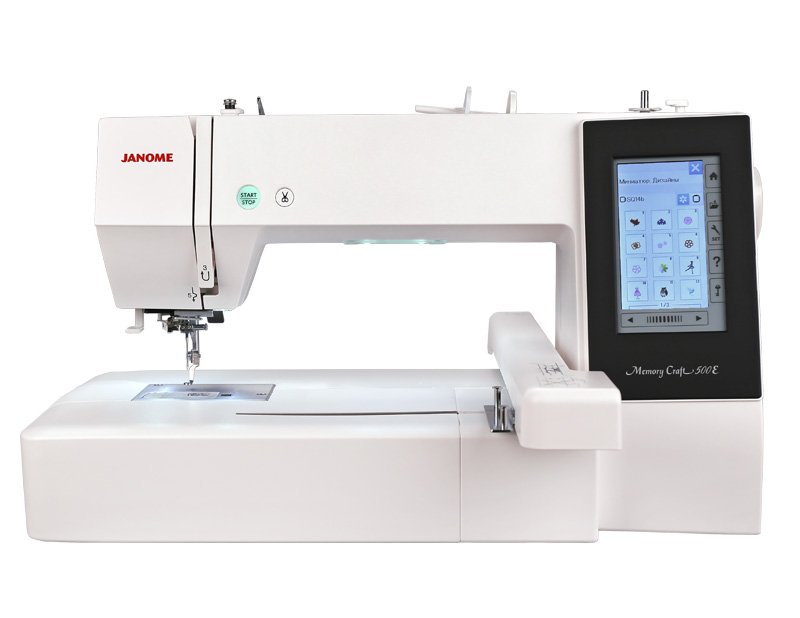 

Вышивальная машина Janome Memory Craft 500E