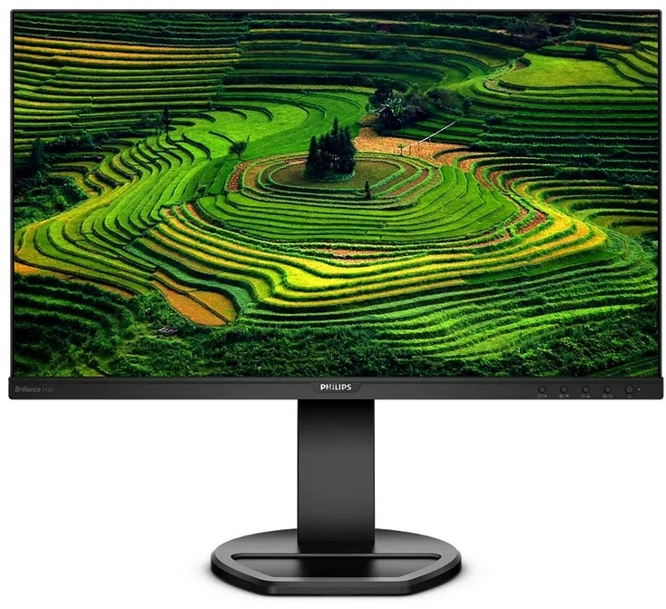 Монитор LCD 241B8QJEB/01 23.8'' 16:9 1920х1080(FHD) IPS, 75 Hz, 250cd/m2, 5ms, VGA, HDMI, USB-Hub, Height, Pivot, Tilt, Swivel, Speakers, Black