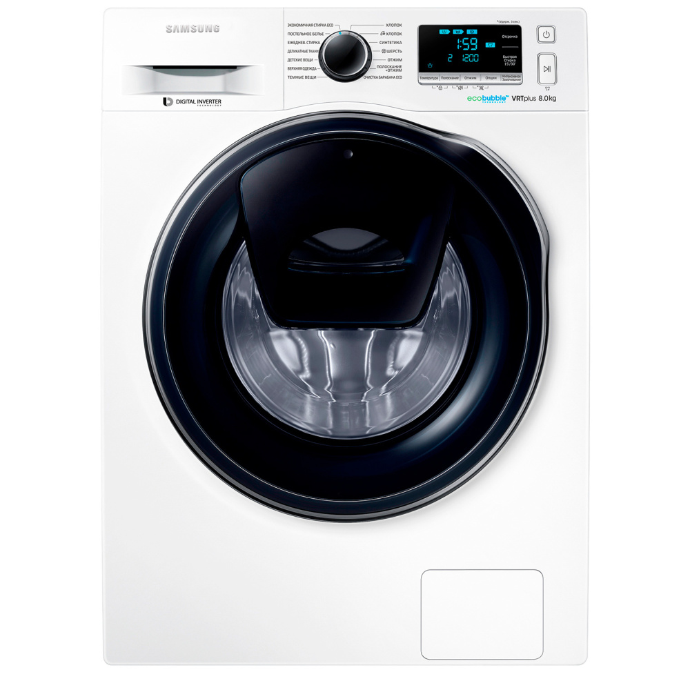 

Стиральная машина Samsung WW80K6210RW/LD
