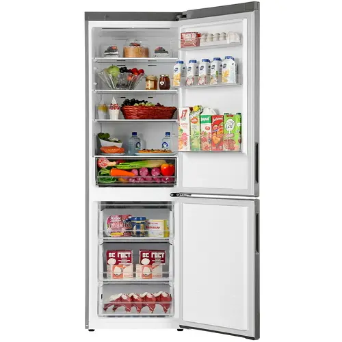 Холодильник LG GA-B459CLWL серебристый - фото 2