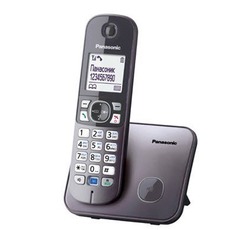 Телефон Panasonic KX-TG 6811 RUM, серый - фото 1