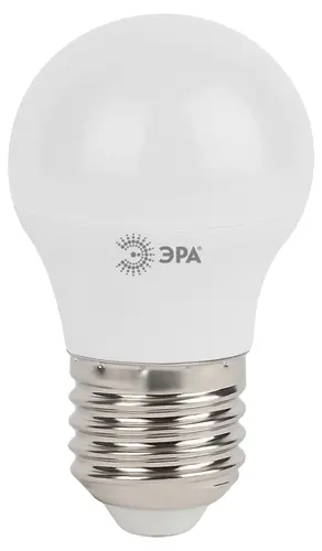 Лампа светодиодная ЭРА Standart led P45-7W-860-E27 6000K - фото 2